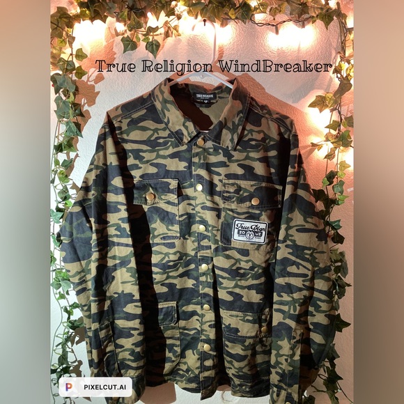 True Religion Windbreaker - Picture 1 of 6